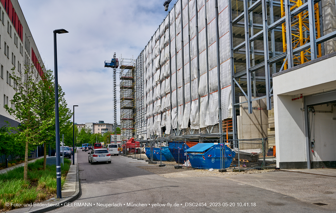 20.05.2023 - REVO Boardinghaus und Hochgarage in Neuperlach